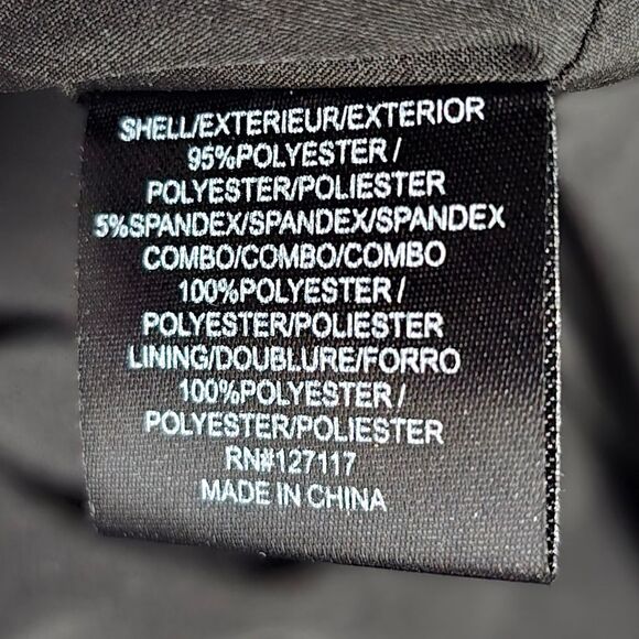 🆕️ Badgley Mischka Tailored Buttoned Long Sleeve Pleated Midi Dress in Black - Picture 15 of 16